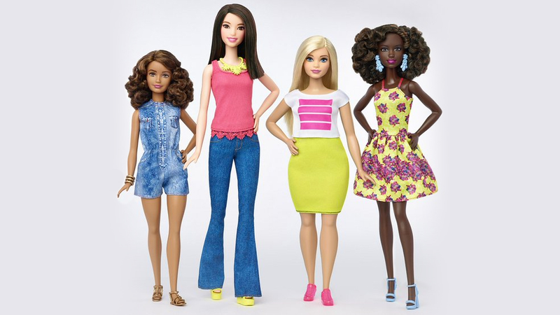 Illustration for article titled Barbie Is Finally Available In Three New Body Types